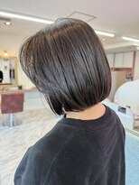 フラワー ナガハマ(Flower Nagahama)&nbsp;重め外国人風ボブ