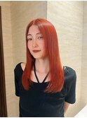 《アプリコットオレンジ》《艶暖色》