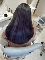 ベル サウス(BHEL south)&nbsp;津市ロングレイヤーカットハッシュカット透明感カラー重めロング