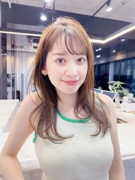 ファンナギンザ(FaNNa ginza) フェイスレイヤー/ブリーチなし/前髪/シースルーバング/小顔