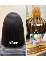 バランス 新宿(balance) ブリーチ毛もヘアドネーション♪