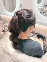 クラン 北新地店(Clan) ポニーテール/北新地ヘアセット