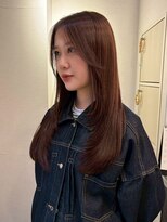 エイム ヘア リンク 長津田店(eim hair rink)&nbsp;顔周りレイヤー/セミロング/レイヤーカット【長津田/髪質改善】