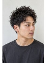 ネオリーブ モカ 川崎チネチッタ店(Neolive mocca)&nbsp;束感スパイキーショート×ニュアンスパーマ