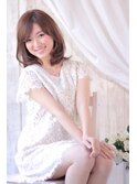 黒髪もオッケー☆愛されラフの抜け感ナチュラルミディ♪