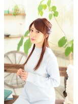 リトル 心斎橋(little)&nbsp;ハーフアップスタイル