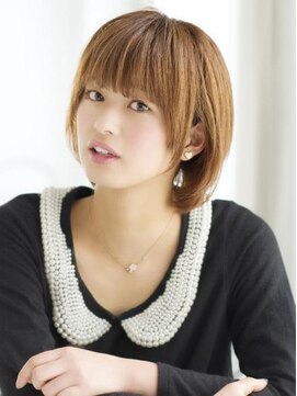 ロンド ルージュ 銀座店(Lond rouge) 【Rouge】甲斐紀行　耳かけOK☆大人ナチュラル素敵ボブ