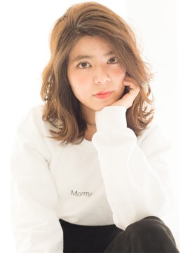 カーサ ロッティ(casa Lotti) 甘い抜け感無造作ウェーブ~外国人風でオフェロセミディ~