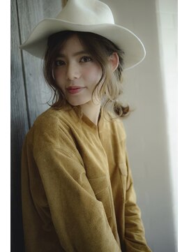 クロム バイ リエット(Chlom by Lietto) Chlom☆サフランガーリーハットアレンジ　TEL 0364574337