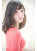 『丸顔もカバー』抜け感たっぷりミディ【Belead恵比寿】SATSUKI