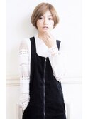 大人かわいい透明感フレンチノーブルショート