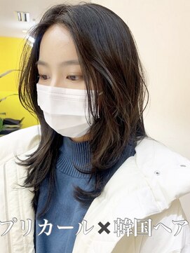 ノラキチジョウジ(NORA KICHIJOJI) #プリカール#韓国ヘア#エギョモリ#ヨシンモリ
