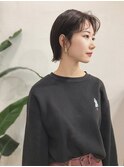 【ALIUS 池袋 小川】耳掛けくびれショート×シースルー前髪