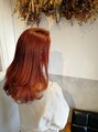 オリバ ヘアー(OLIBA HAIR) 素敵なオレンジ。
