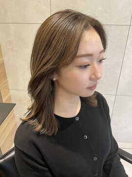 スペイディック 大阪梅田店(SPADIC) 【SPADIC大阪梅田店】ミディアムボブ～大人外ハネ～