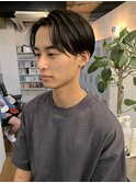 ◇センターパート 韓国ヘア ニュアンスパーマ トランクスヘア
