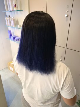 エイト 沖縄豊崎店(EIGHT toyosaki) 【EIGHT 豊崎】お客様スタイル_グラデーション×DeepBlue