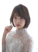 30代40代におすすめ!絶壁解消◎大人可愛いミディアムボブ