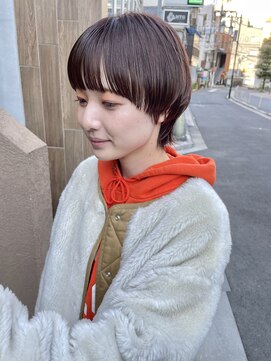 サク(Sac.) 【ショートウルフ】×【ニュアンスカラー】Sac.恵比寿　栃木優佑