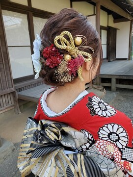 ヘアーズ 本店(HAIRZ) 《HAIRZ》一原☆成人式スタイル