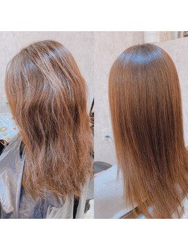 シンミシエル 京都北野白梅町(shinmiciel) 30代/40代/50代/60代/縮毛矯正×ロング