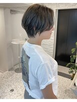 ショートボブ/大人巻き/ぷつっとボブ/ナチュラルモード/銀座駅
