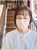 抜け感切りっぱなし ミニボブ◆ 【ニシヤマ ミホ】