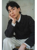 ガレージ バイ グリーン 原宿 表参道(Garage by green)&nbsp;【loki】メンズ×スパイラルパーマ