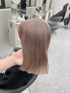 ロンド マーレ 天神大名店(Lond mare) イメチェン/チェリーブラウン/フェミニン/ダークアッシュ/束感