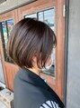 ナナ バイ ピケ(nana by pique)&nbsp;抜け感あるショートで、イメチェン大成功。顔周りもスッキリ！