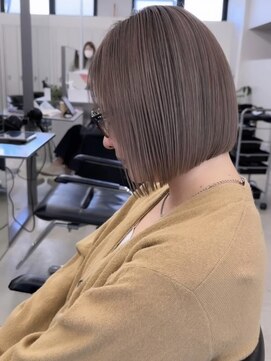 ジルブラン(JIL BLAN) ハイライトバレイヤージュダブルカラー20代30代40代グレージュ