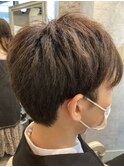 マッシュショート×メンズスタイル