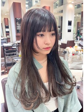 ピカイチ 上通店(pikA icHi) ロングウルフ×インナーカラー