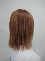 ポノヘアー美容室(pono hair)&nbsp;【pono hair】  ハイトーン切りっぱなしボブ
