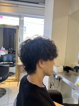 アイズ 海老名(AIZU) 波巻きスパイラルパーマ　波巻きパーマ　スパイラルパーマ