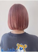 【JLB・yu】pink beige×ミニボブ