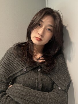 ベチカ(vetica) アッシュベージュのレイヤースタイル