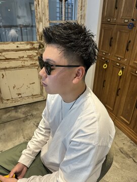 アンユヘアー 与野駅前店(unu.hair) メンズショート/男前ショート/スパイキーショート