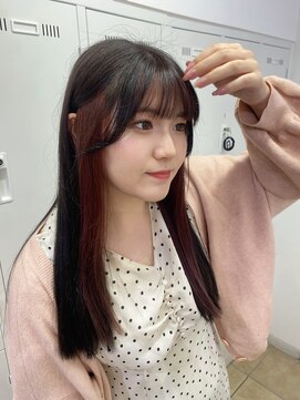 アッシュ 下北沢店(Ash) 濃いめピンクイヤリングカラー