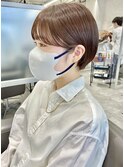 ○流れる顔まわり耳かけコンパクトショート20代30代40代