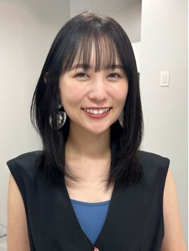 ベレーザシェルト(Beleza scelto) 2730髪質改善内巻きシャギーレイヤーロング韓国ワンホンヘア