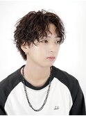 スパイラルパーマウルフツーブロックツイスパシャドウパーマ