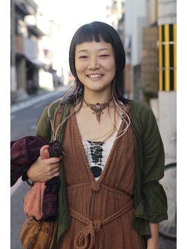 マレ(MARAIS) BOBとウルフのMIXスタイル