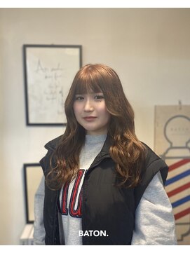 バトン(BATON) ミルクティーブラウン