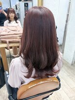 ミッシェル アフロート(michelle afloat)&nbsp;◆波巻きピンクレイヤーミディアム◆