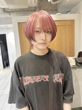 テトラ バイ ネオリーブ 横浜西口店(tetra by neolive) 卒業式　デザインカラー　横浜　ケアブリーチ　ウルフ