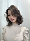 ゆるふわボブレイヤー前髪なし