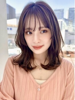 バイオレットジェム(Violet`jem)の写真/《夏の“抜け感レイヤーボブ”はVioletで》一流スタイリストのカットで即垢抜け♪上品な透明感カラーも◎
