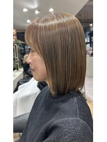 コレットヘアー ザモリオカ(Colette HAIR the MORIOKA)&nbsp;グレイヘア×ハイライト×ベージュ