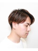 メンズ センターパート